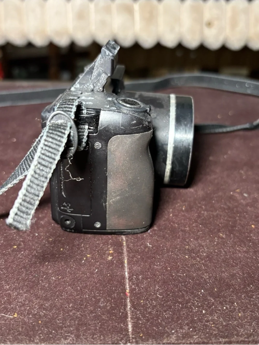 Kodak Black Compact Digital Camera with Lens and Strap